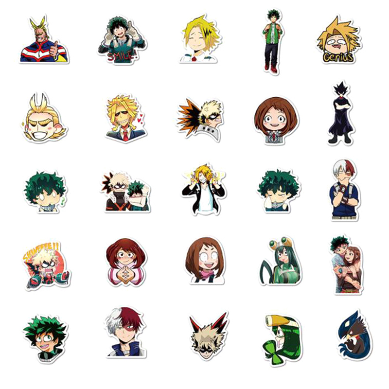 50Pcs%20My%20Hero%20Academia%20Japan%20Anime%20Stickers%20For%20DIY%20Skateboard%20Guitar%20Laptop%20-%20Image%203