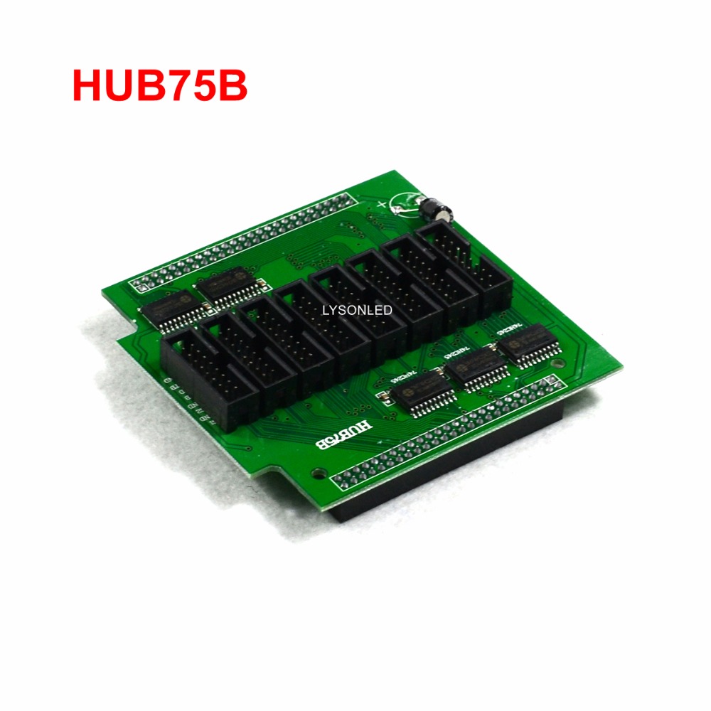 Led Module Hub Card 【Satisfaction guarantee】Full Color LED Display Conversion Card Hub75E ...