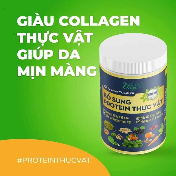 BỘT BỔ SUNG PROTEIN THỰC VẬT THUẦN CHAY