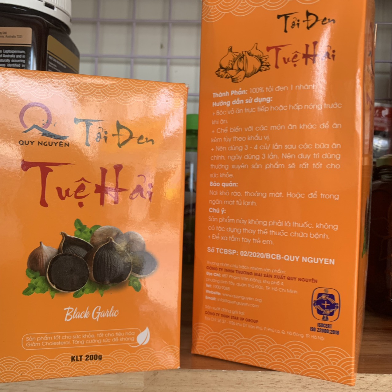 Tỏi đen cô đơn Tuệ Hải