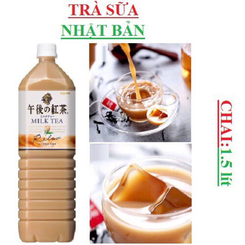 (Date 2023) Trà Sữa Nhật Bản Kirin 1,5L
