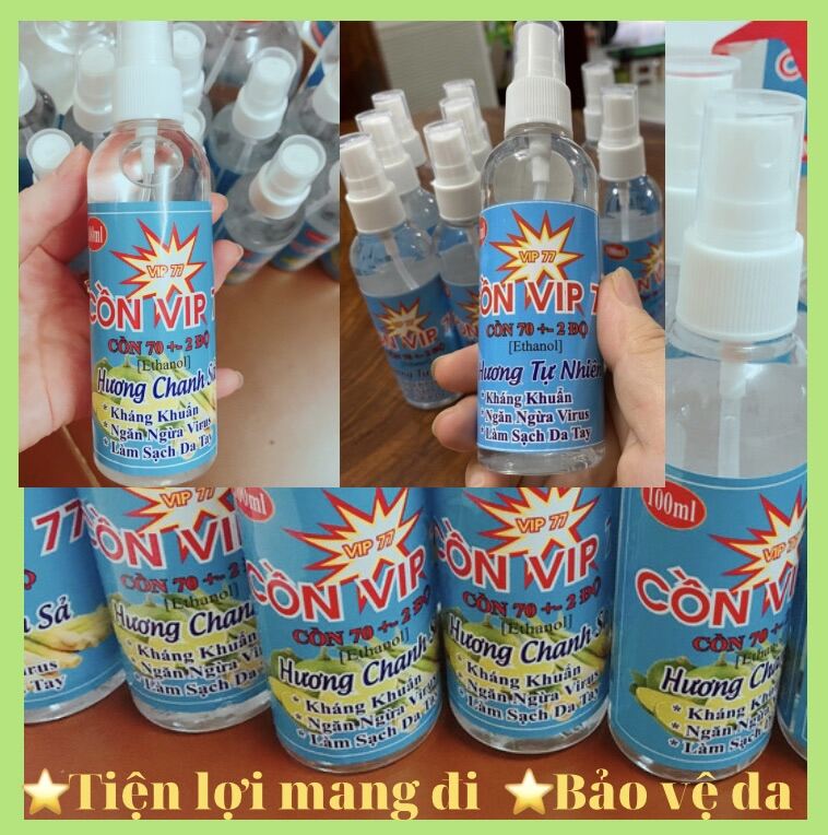 NƯỚC RỬA TAY XỊT KHUẨN CHAI MINI 100ML