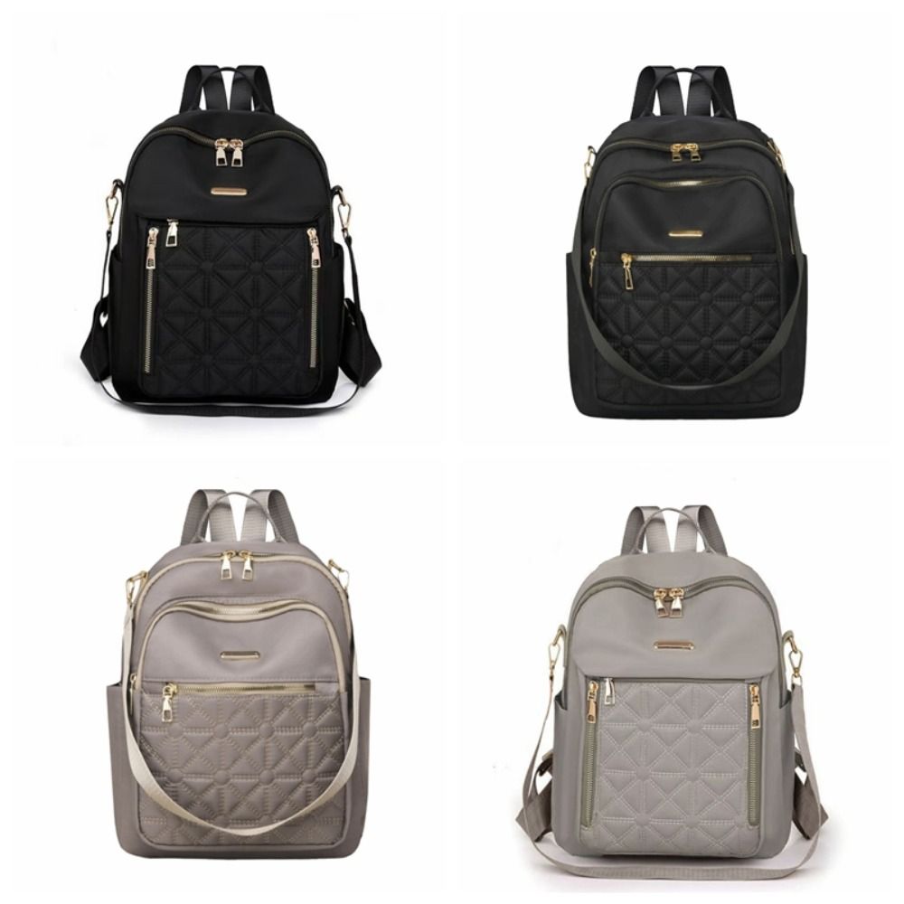 Portable%20Oxford%20Cloth%20Simple%20Backpack%20Multi-functional%20Small%20Pack%20Solid%20Color%20Shoulder%20Bag%20Solid%20Color%20Retro%20Backpack%20Lady%20-%20Image%202