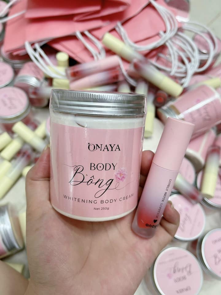 Kem body Bông trắng da dưỡng ẩm 250gr