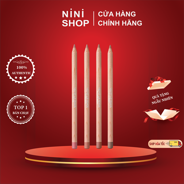 Chì kẻ viền môi Clio Velvet Lip Pencil 1.45g - ninishop