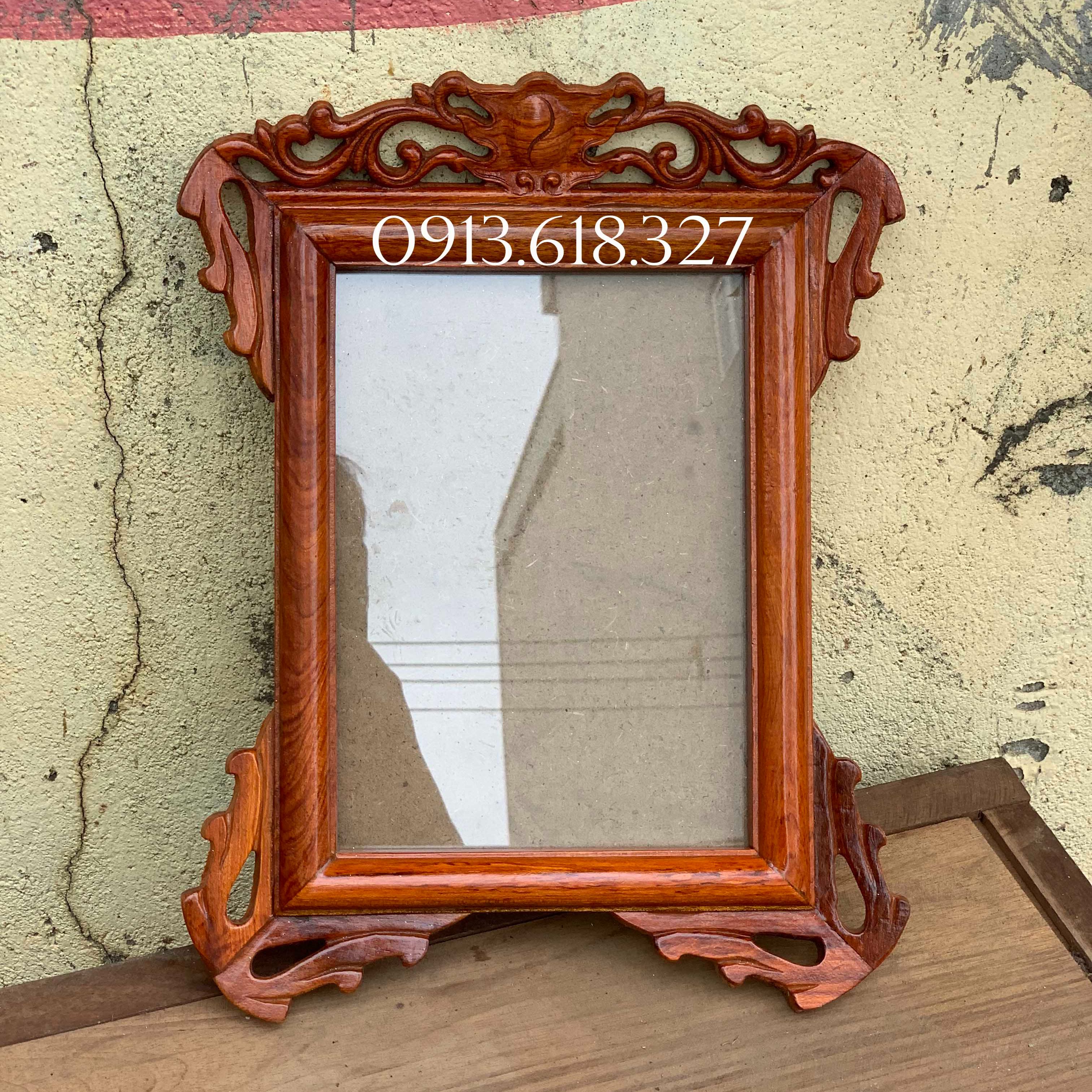 Khung ảnh thờ treo tường gỗ hương Khung ảnh gắn tường ảnh 21x31 và 25x35