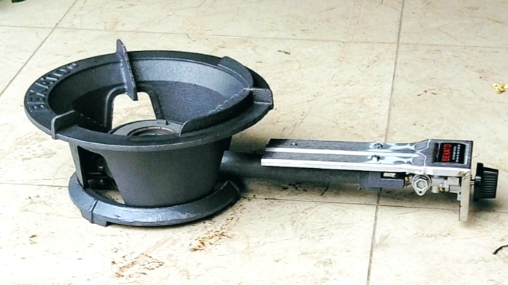 chia lửa bếp biogas đơn