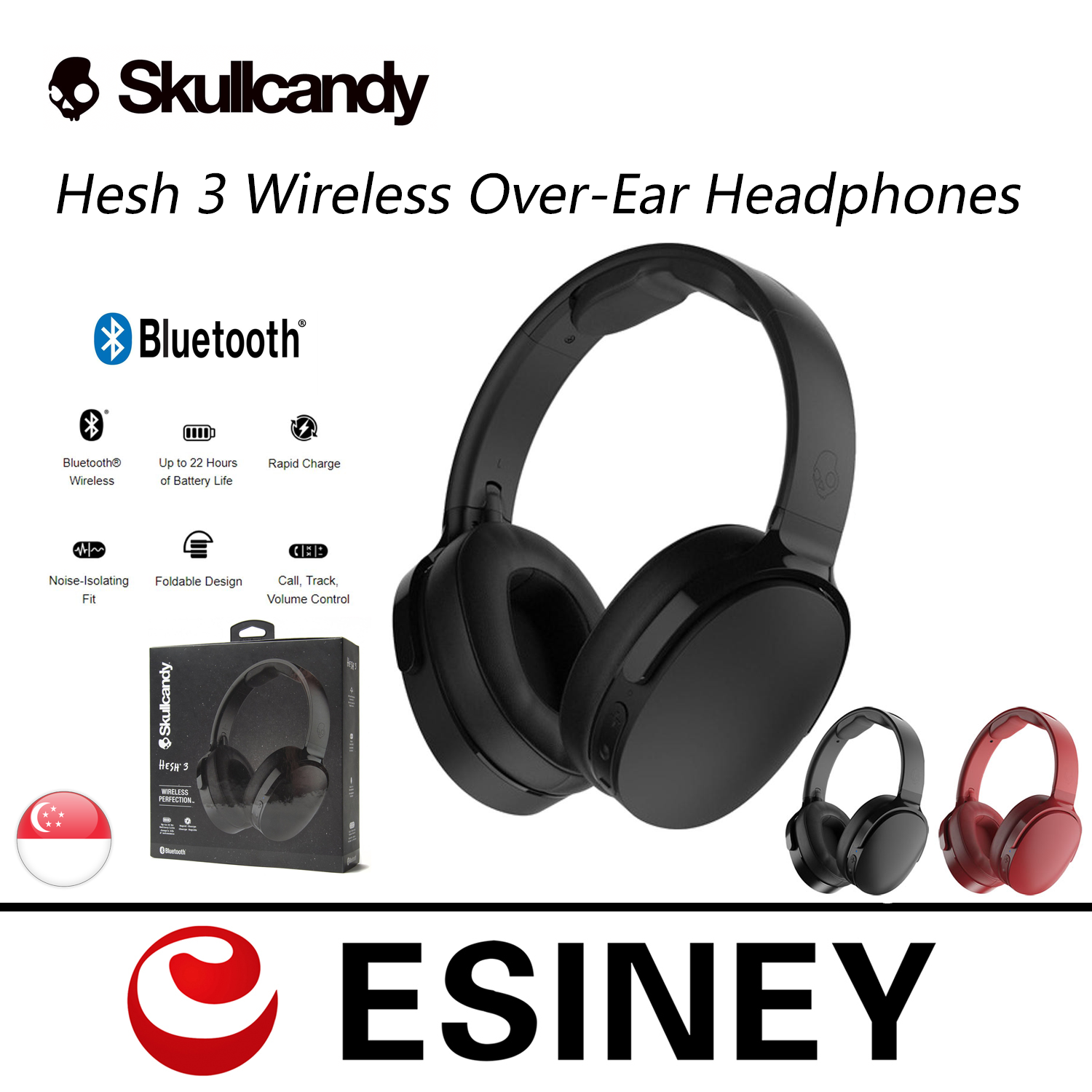 skullcandy hesh 3 noise cancelling