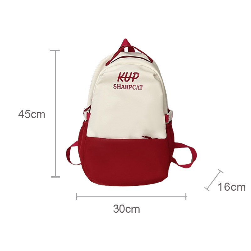 YA ZHOU LONG Backpack A new backpack for casual travel High-value lightweight backpack for junior high school and high school students