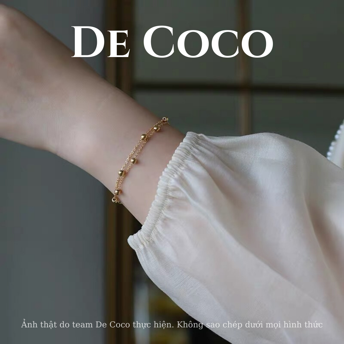 Vòng tay titan, vòng tay DOT CHAIN De Coco