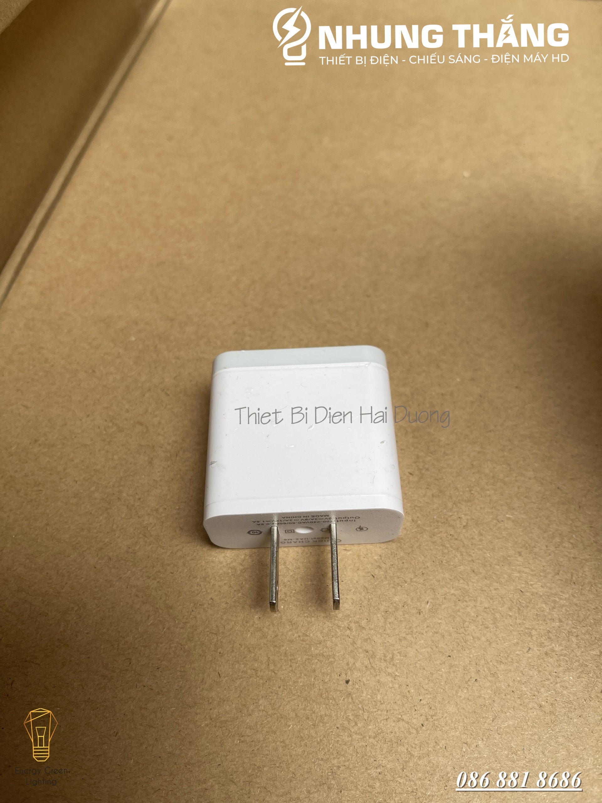 Củ sạc USB dành cho điện thoại Android - Iphone - Thiết Bị Cắm Điện Có Dây USB 5V-2A