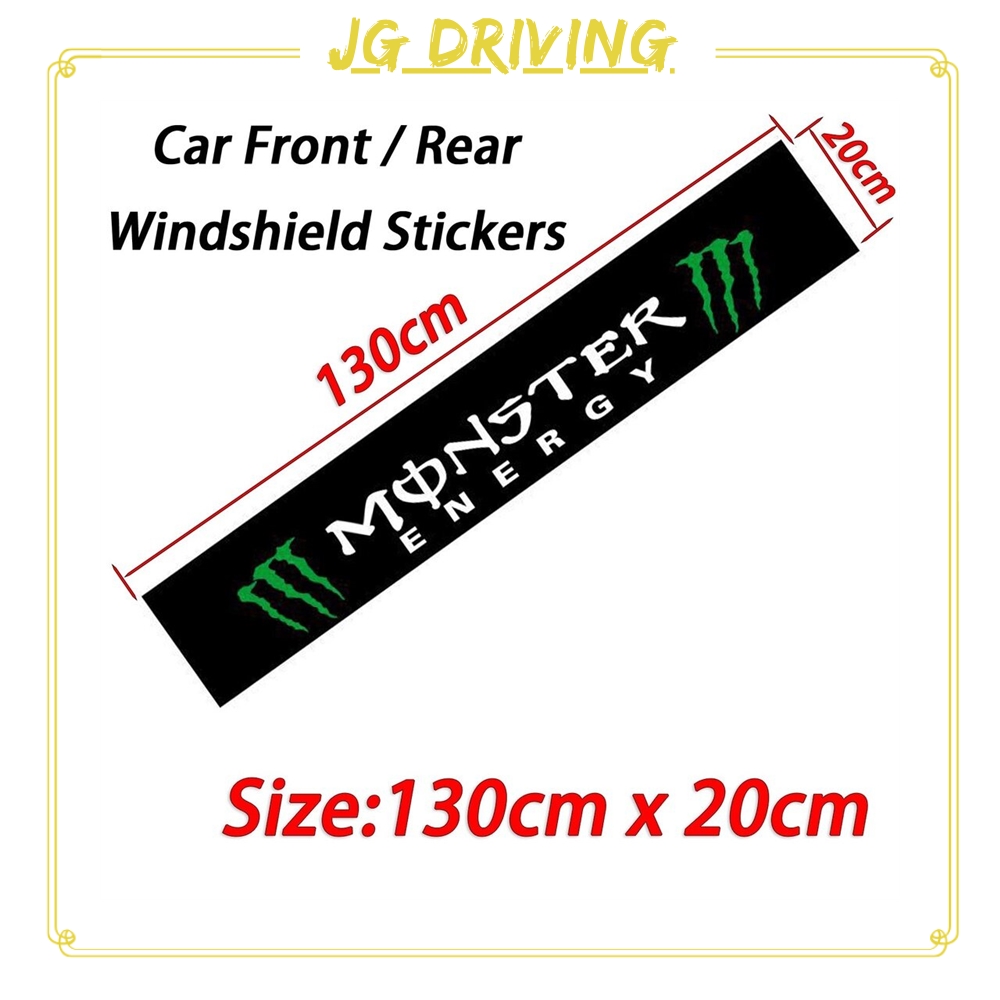 JD Car Windscreen Windshield Sticker BLACK Decorative For ISUZU D-Max MU-X Dmax MuX Accessories