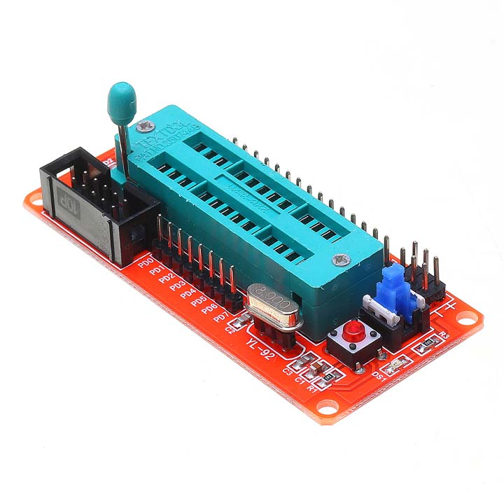 Kit nạp code avr atmega8 socket