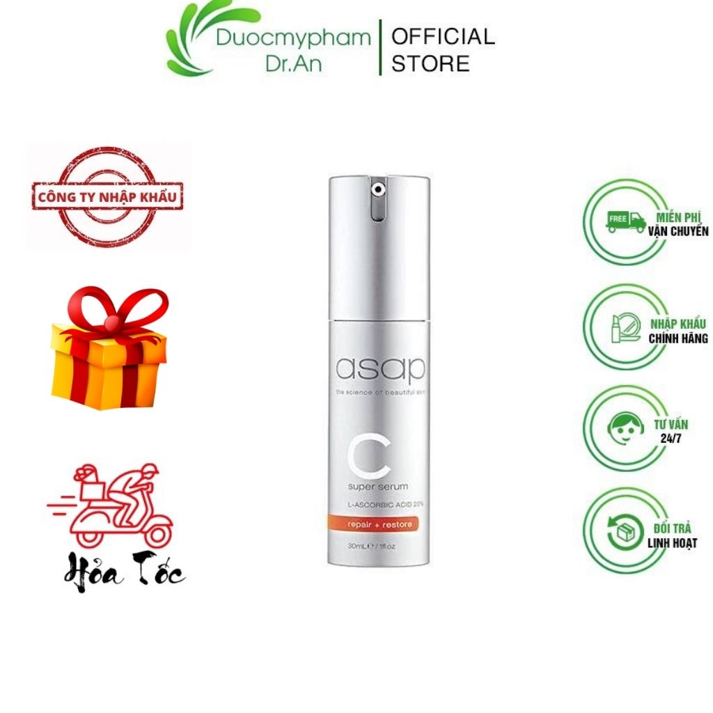 Imports-essence skin whitening vitamin C ASAP Super C complex serum translucent deep Rose collagen anti-aged-duocmyphamdran