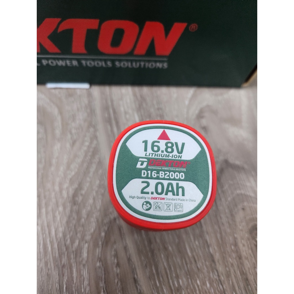 Pin 16.8v 2.0Ah Cho Hệ D16 Dekton / D16-B2000