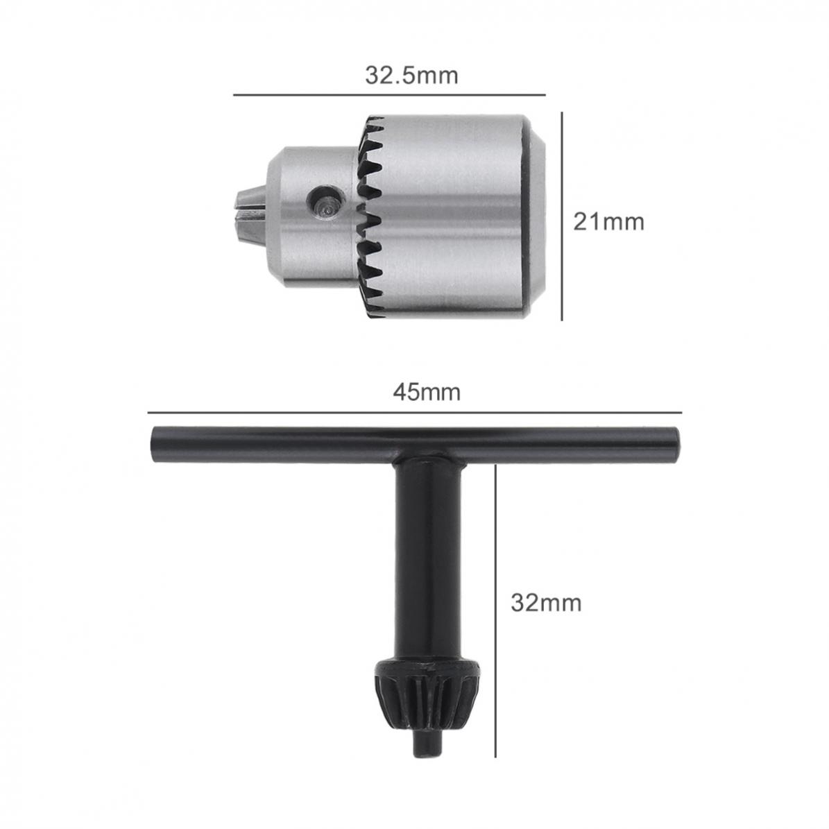 Ngàm khoan với phím 6mm-13mm thay đổi nhanh chóng máy bắt vít công cụ chuyển đổi các bộ phận dụng cụ mài điện 3/8 1/2 B10/B12/jt0
