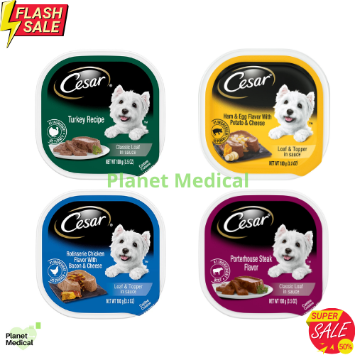 CESAR Classic Loaf in Sauce 100g (Dog food) Made in USA Lazada PH