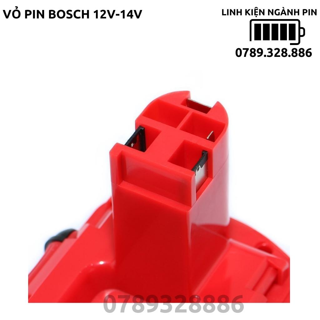 Vỏ pin Bosch 14v đóng 8 cell lion