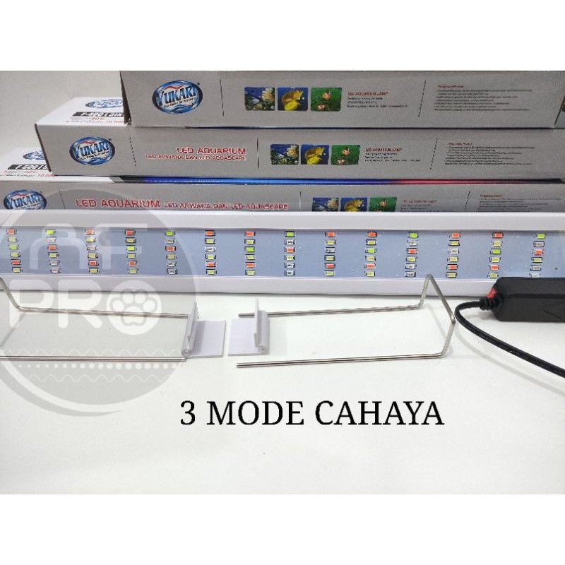 Lampu led Aquarium Aquascape Arwana Yukari F 1000,1200,1500