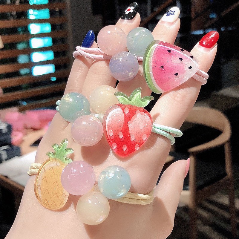 Dây cột tóc trái cây trong siêu yêu - TamaChan