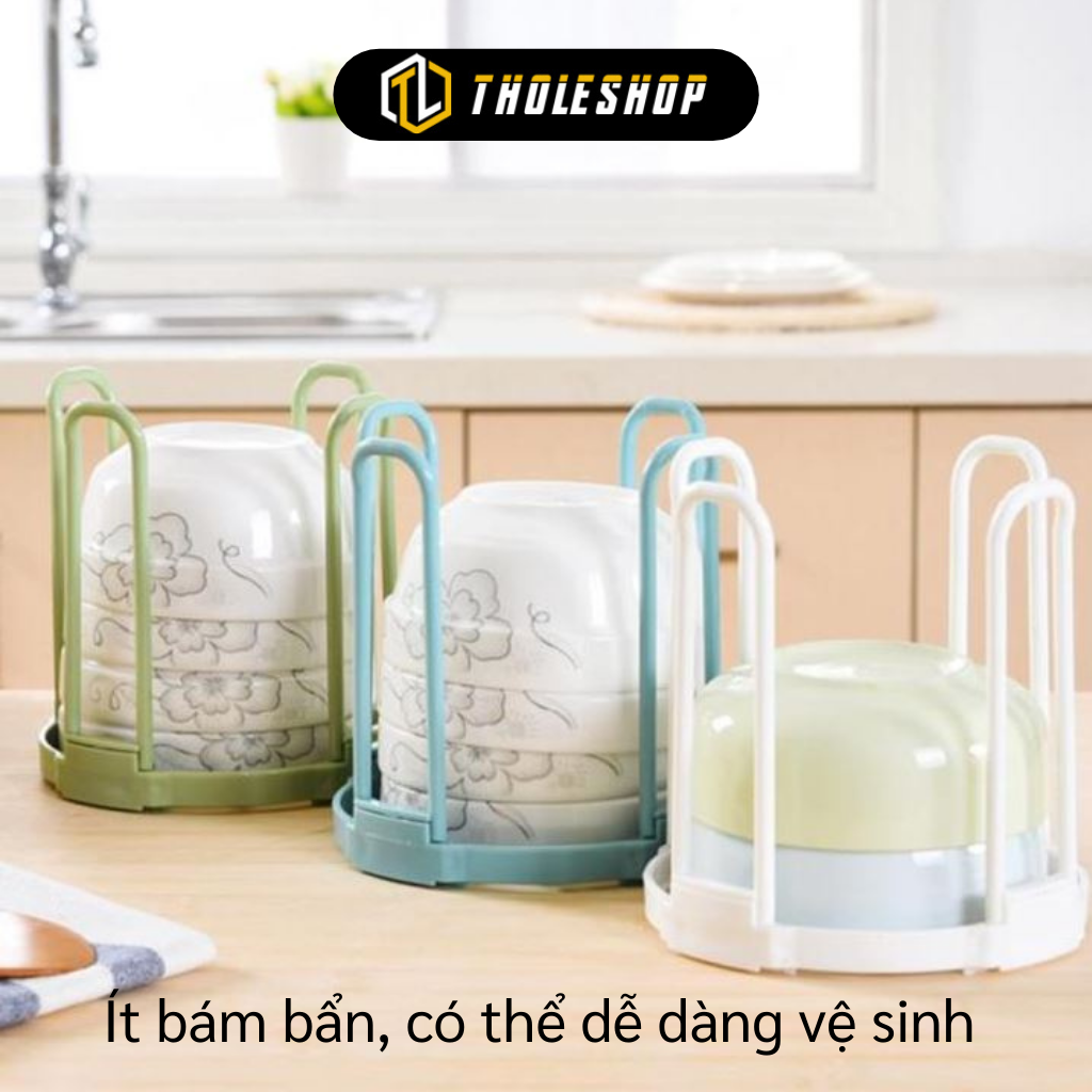 Giá úp chén, bát - Giá nhựa úp chén bát ráo nước có thể xếp gọn, tiết kiệm không gian - Khay úp ly