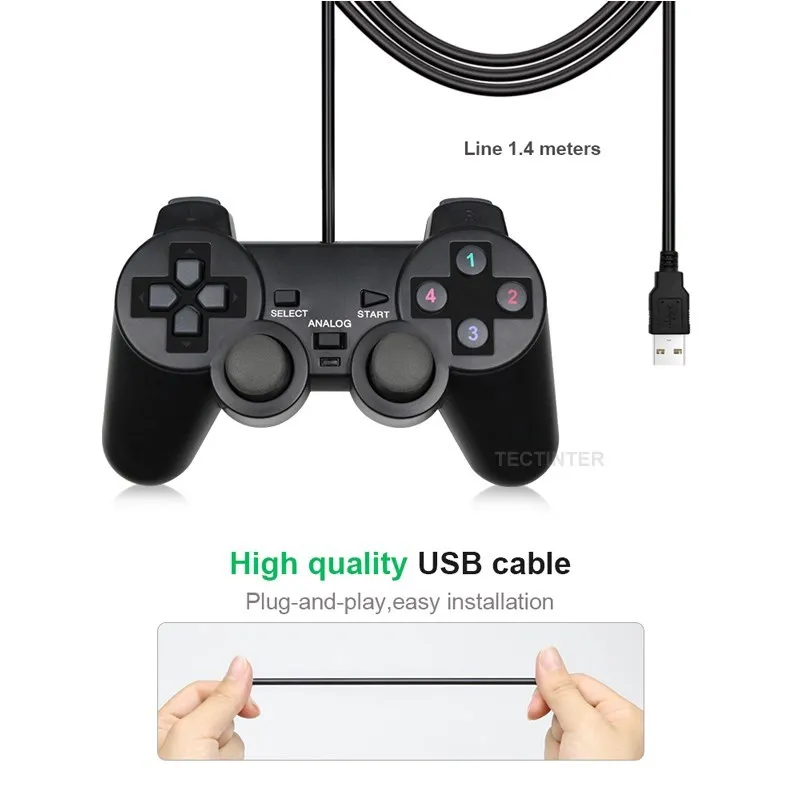 1/2pcs%20USB%20Wired%20Game%20Controller%20Gamepad%20For%20PC%20Computer%20Laptop%20Joystic%20Joypad%20For%20WinXP/Win7/8/10%20Black%20Game%20Joystick%20-%20Image%206