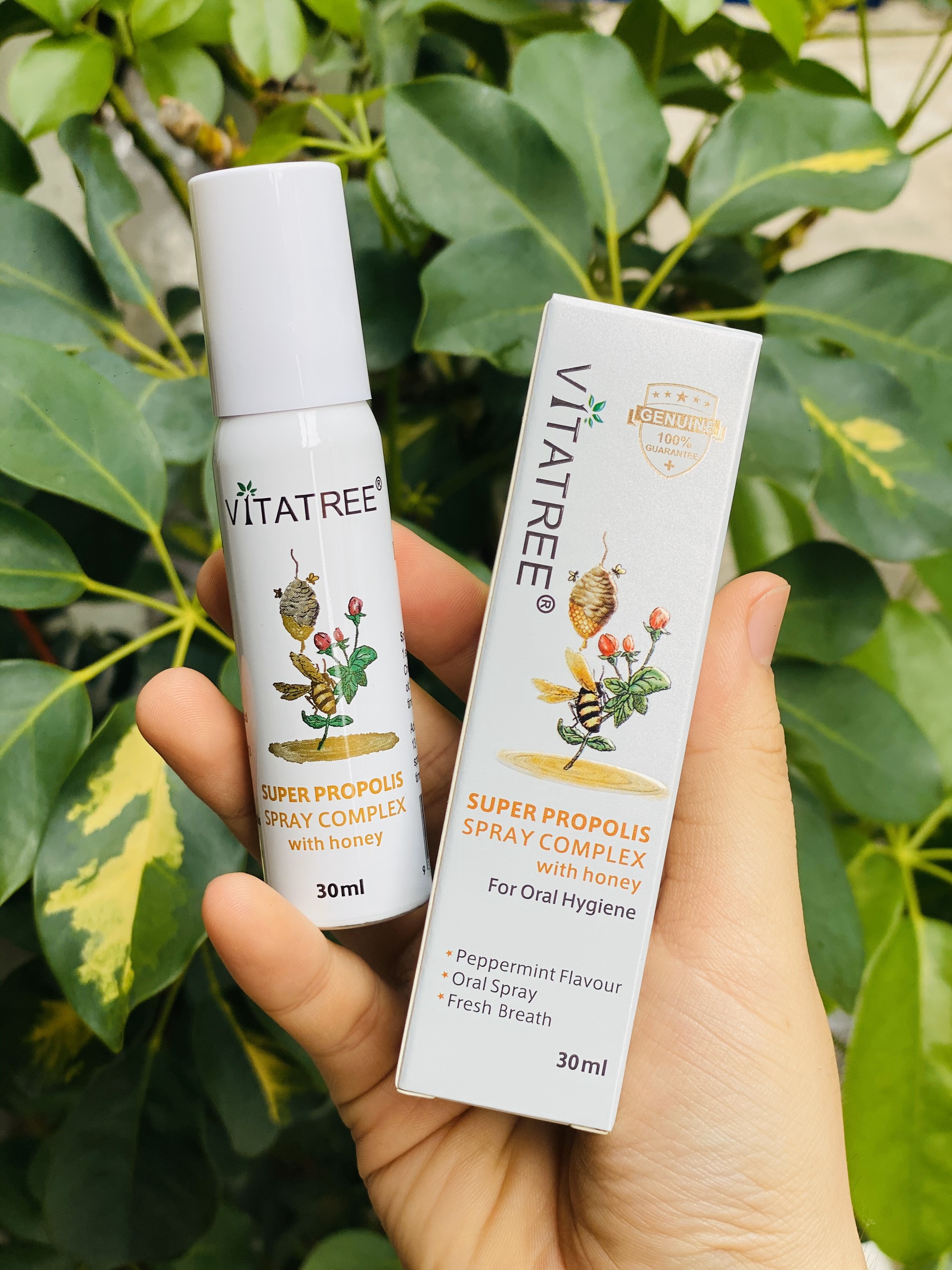 Keo ong xịt họng Vitatree 30ml - Úc