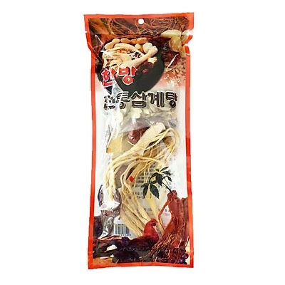 Gói Dược Thảo Rễ Hồng Sâm khô Korea 100g/gói (ngâm_rượu/hầm gà)