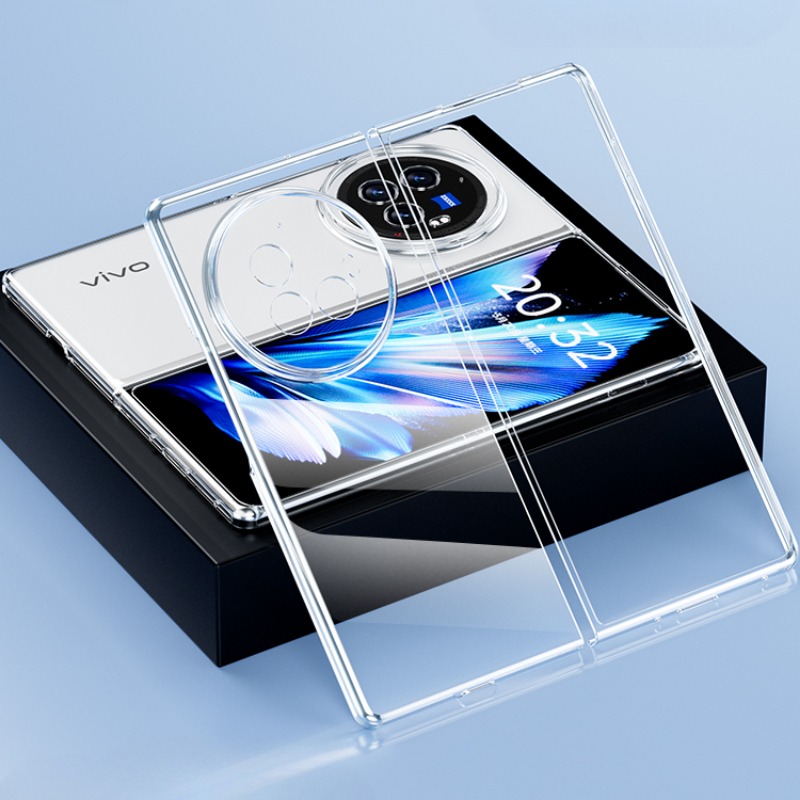 Phone case Vivo X Fold 3 Pro Transparent Anti-oxidation Clear Silicone for Back Cover vivo X Fold 3Pro cases.