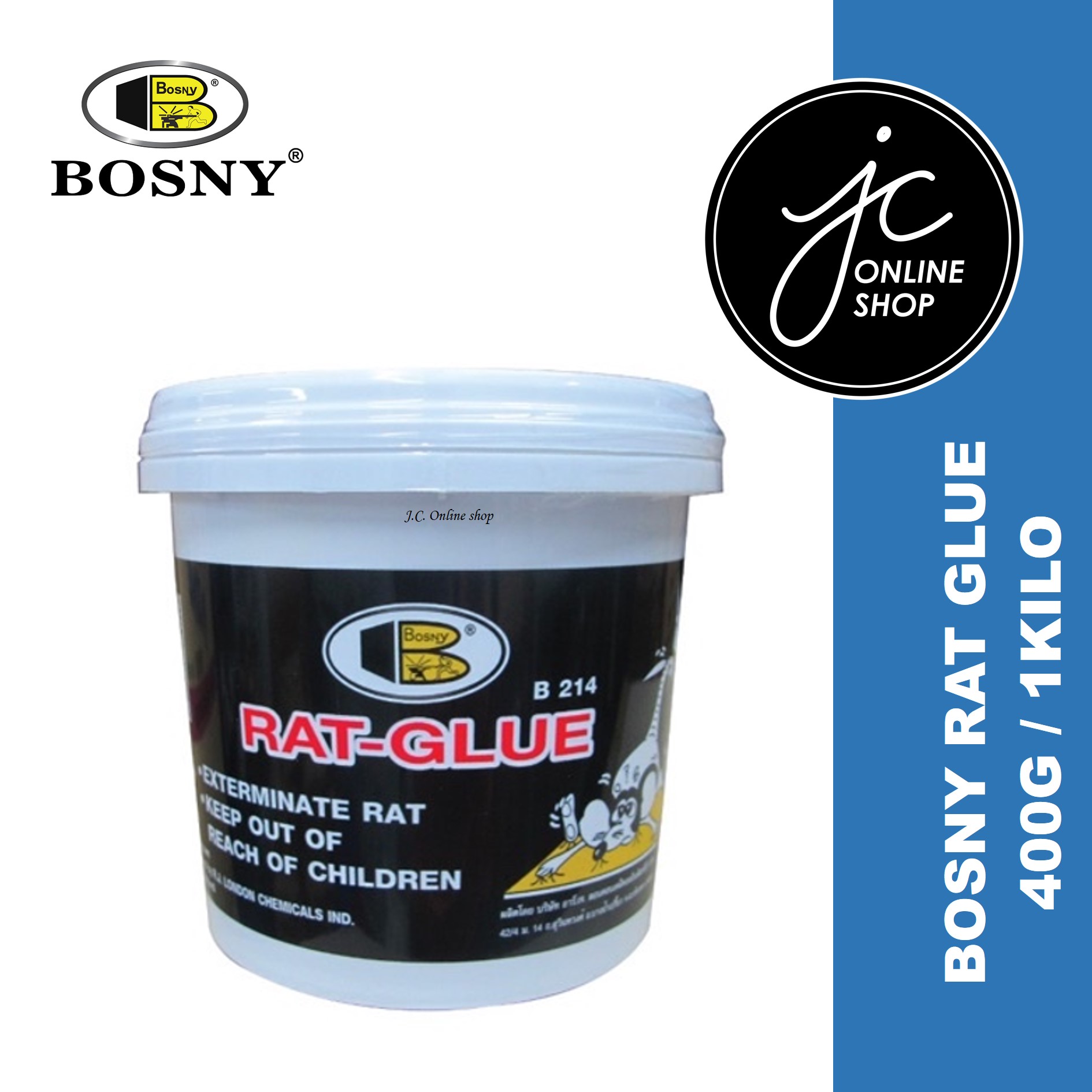 Rat Glue 400ml Exterminate Rat Bosny Brand For Rat Sticky Glue