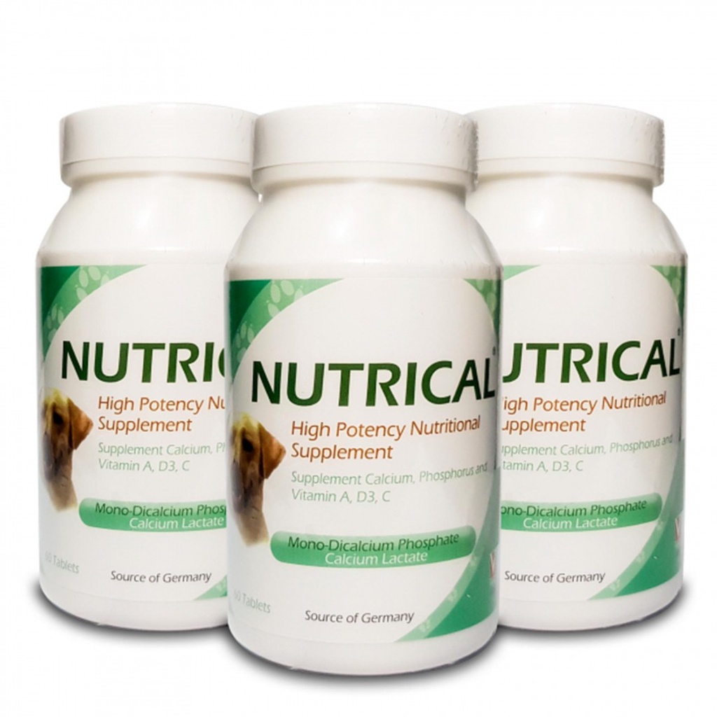 Nutrical viên uống bổ sung canxi vitamin khoáng chất cho chó mèo