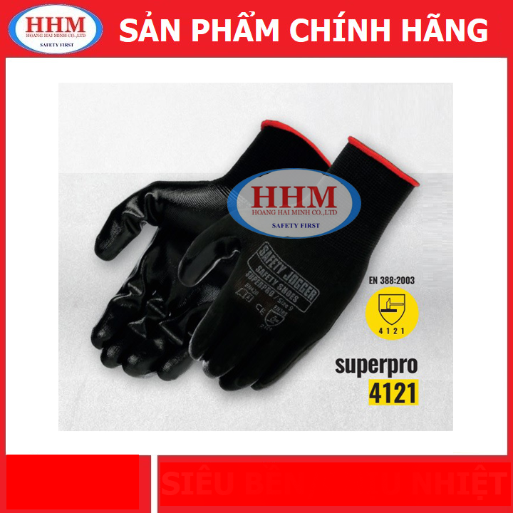 Găng tay chống dầu Safety Jogger Super Pro 2121