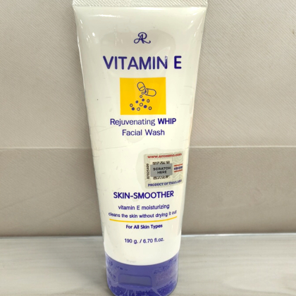 [Chính Hãng] Sữa Rửa Mặt Vitamin E AR Thái Lan Tuýp 190g