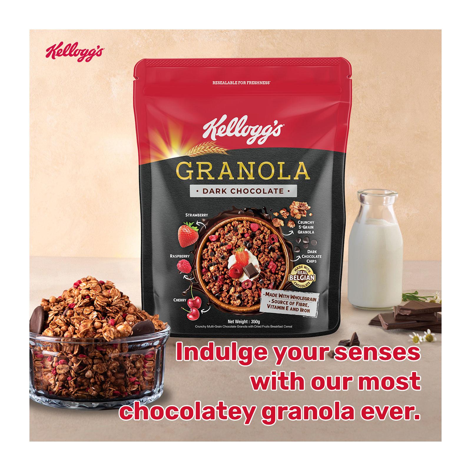 Special K Crunchy Oat Granola Dark Chocolate Curls