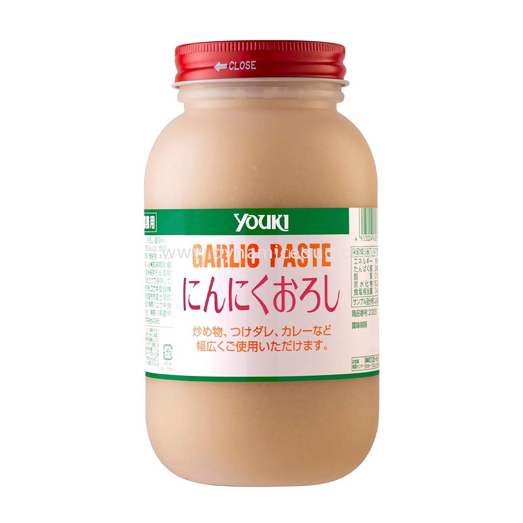 Youki Grated Garlic Paste 900G Ninniku Oroshi Ready to Use Rich