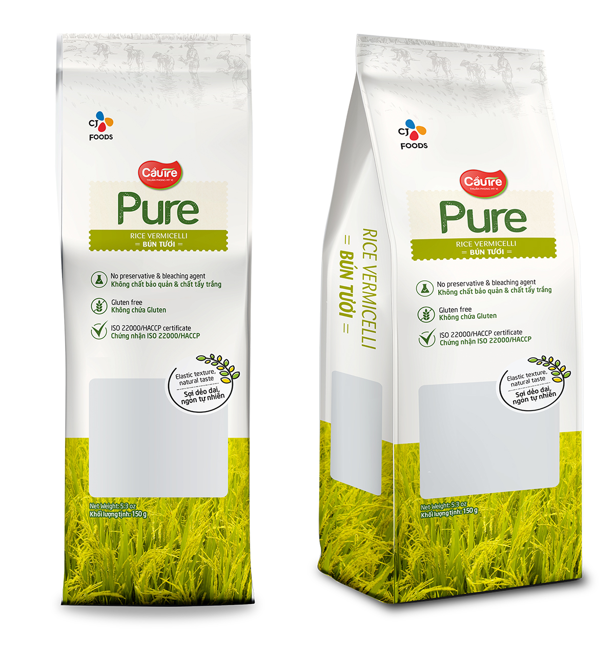 Bún tươi Cầu Tre Pure gói 300g