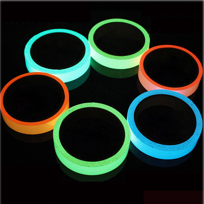 Glow In The Dark Self-Adhesive Tape - Waterproof Luminous Safety Stickers