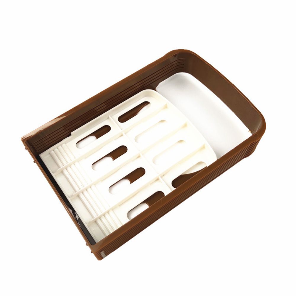 HUYAN Foldable Loaf Cutting Slicing Kitchen Accessories Bread Cutter Toast Slicer Baking Tool