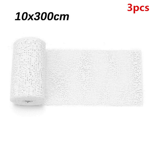 1roll High quality Fast curing Plaster Bandages Auxiliary tool Burned skin  Protective bracket Medical Health Care Cloth Gauze Cast Orthopedic Tape  Muscle Tape