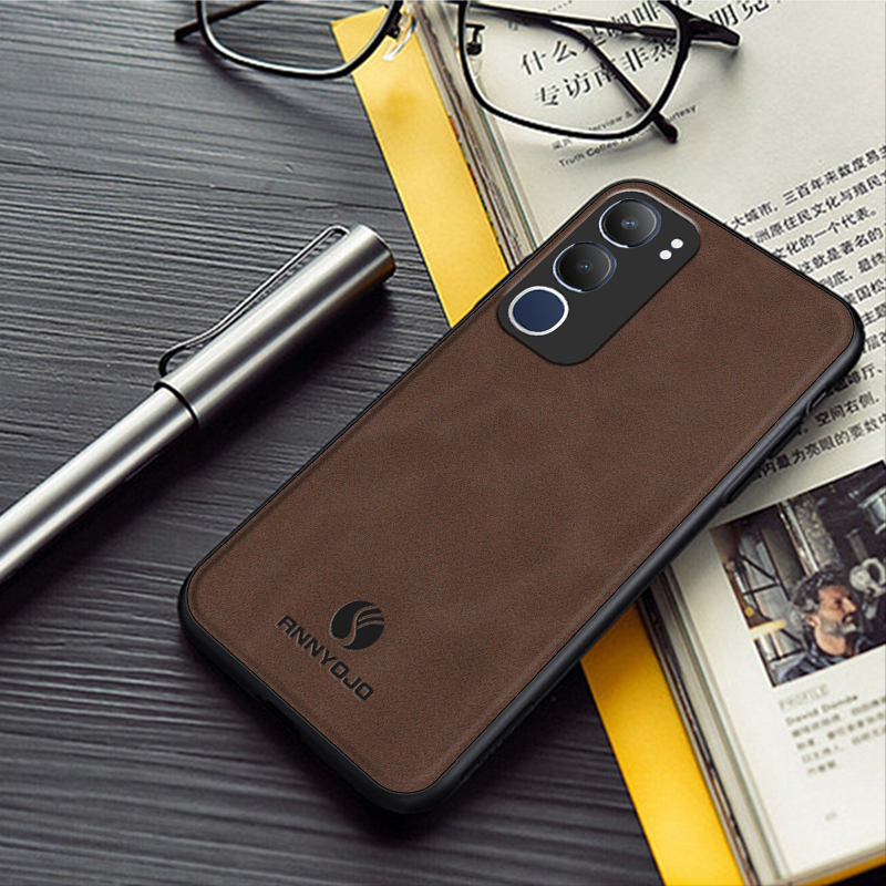 New Phone case Vivo Y29 Back cover Fashionable Magnetic Sheepskin Camera Protection Shock Absorption For Vivo Y29 5G case.