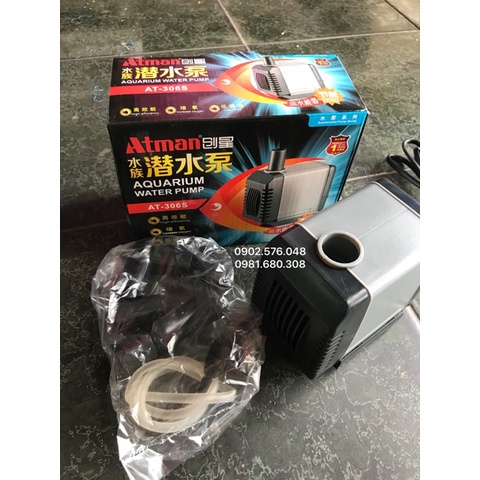 Bơm nước hồ cá tiết kiệm điện Atman 306s