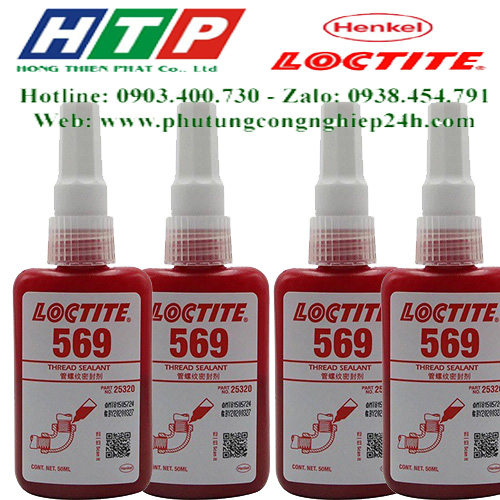 Keo dán làm kín ren loctite 569 - 50ml