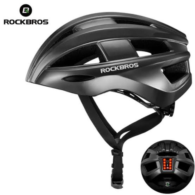 ROCKBROS ZK-013 MTB Road Cycling W Rear Light Integrally-molded Safety ...