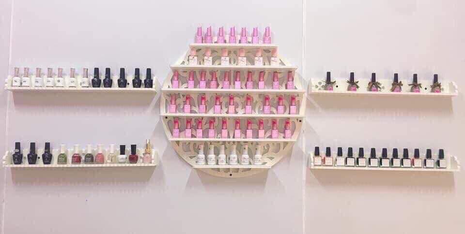 Kệ Sơn Nail hình Tròn