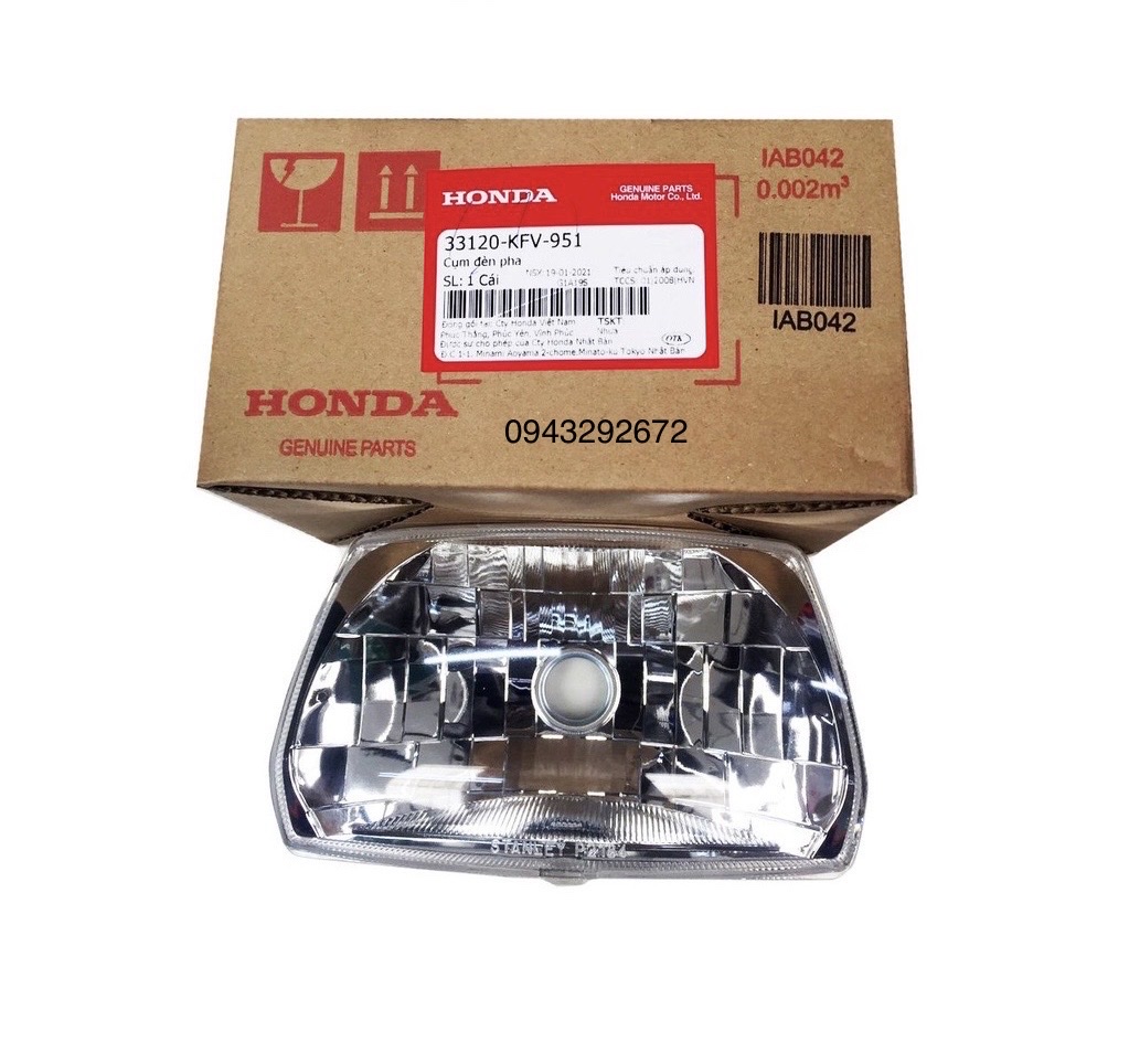 Pha Đèn Dream 100 Việt (2001, 2005) (Pha Trong) Honda (33120KFV951)