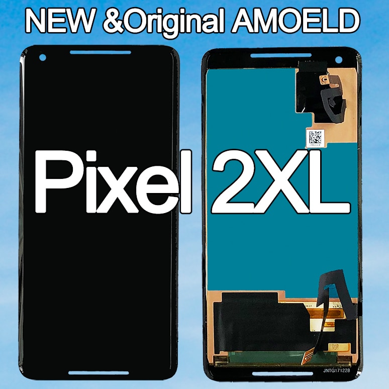 100% Original Amoled For Google Pixel 2 XL LCD Display Touch Screen For Google Pixel 2XL Digitizer Assembly Replacement Parts