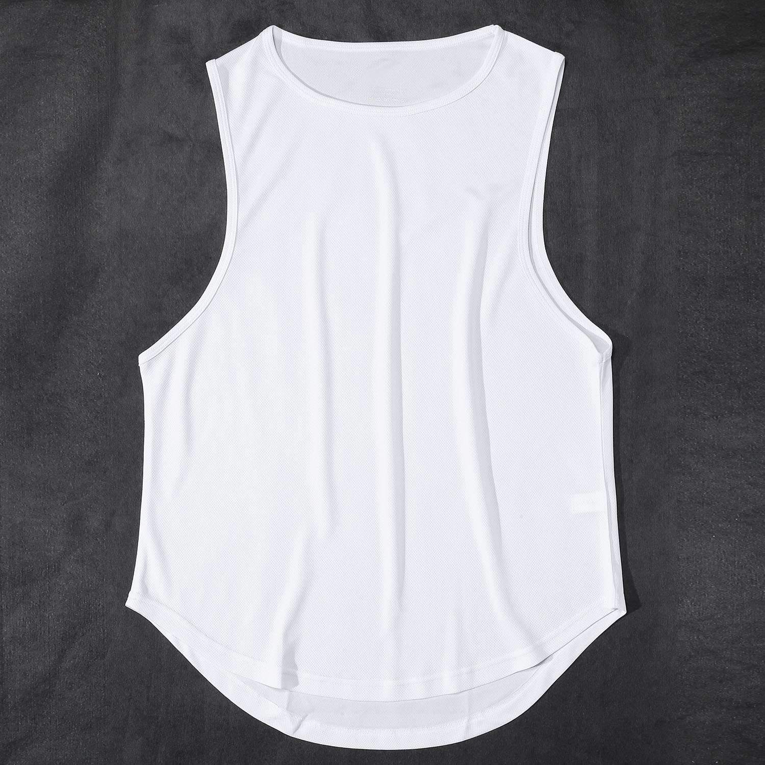 Marathon Quick-Drying Sports Vest Men's Sleeveless Running Training Basketball Loose Fitness Vest.