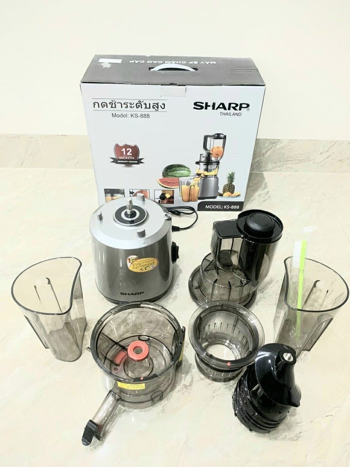Máy ép chậm sharp KS 888 hàng chính hãng Thái Lan