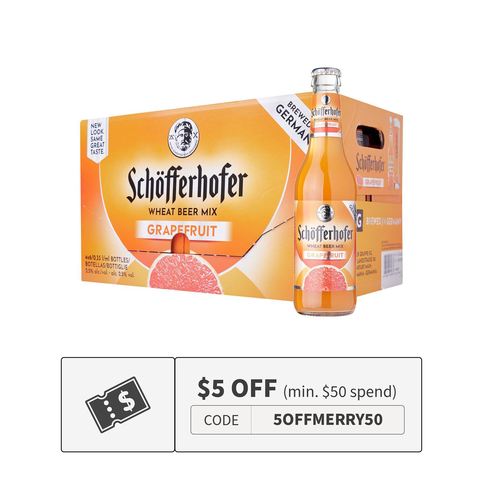 Schofferhofer Grapefruit Beer Case Schoefferhofer Wheat Beer Mix