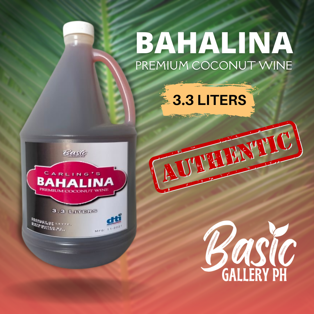 Carling's Tuba Bahalina Local coconut Wine 1 gallon 3.3 litres